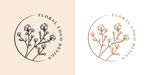 欧式花纹logo 