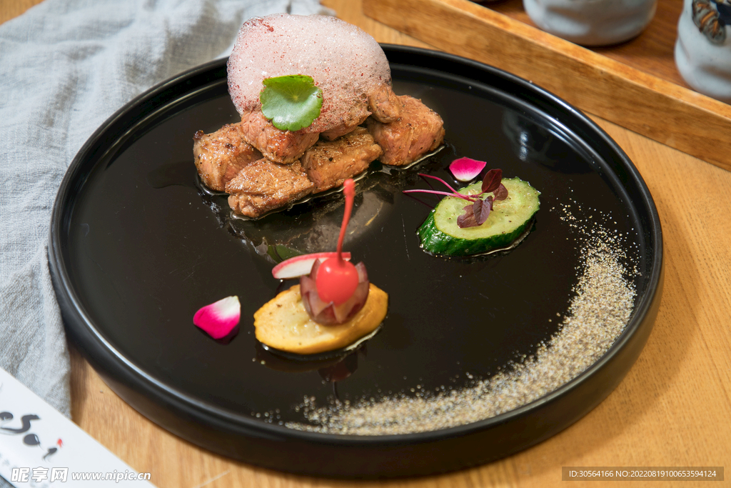 铁板豆腐美食