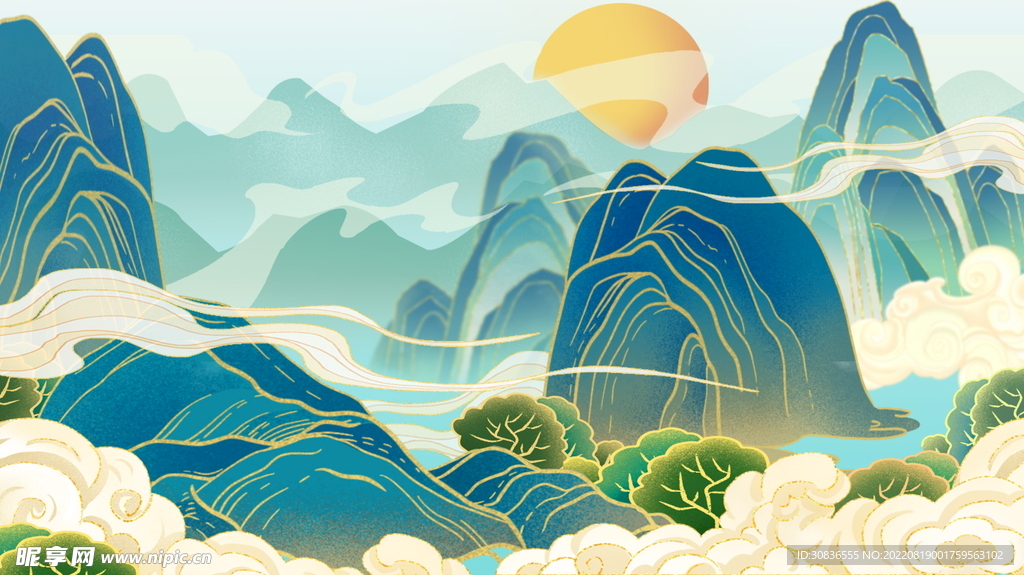 国潮海报