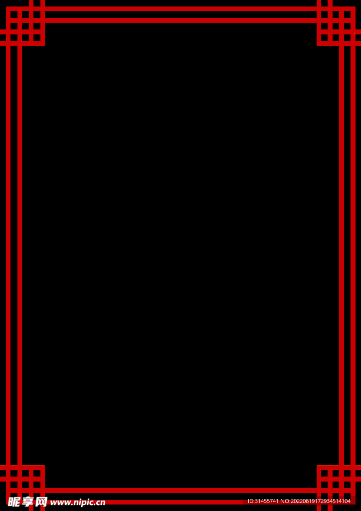 边框矢量图