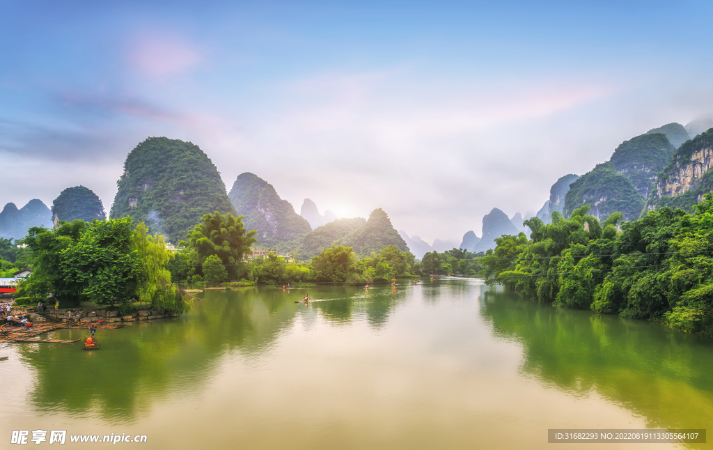 旅游 桂林背景图