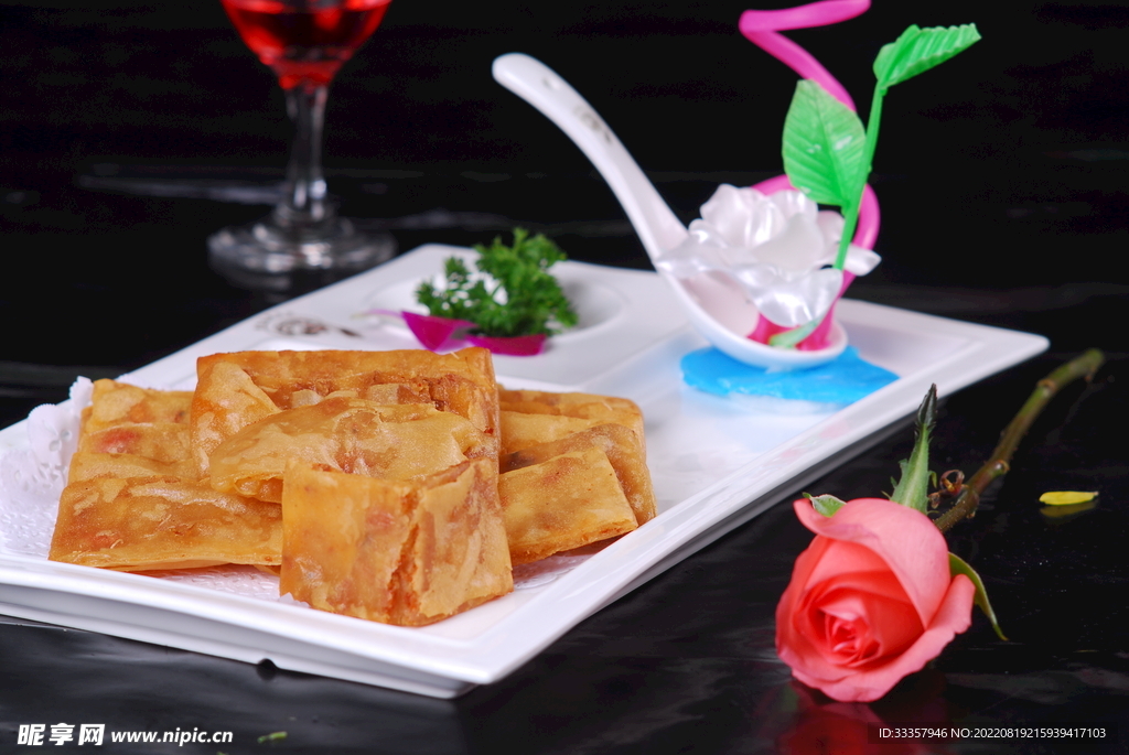 秘制樱花虾饼