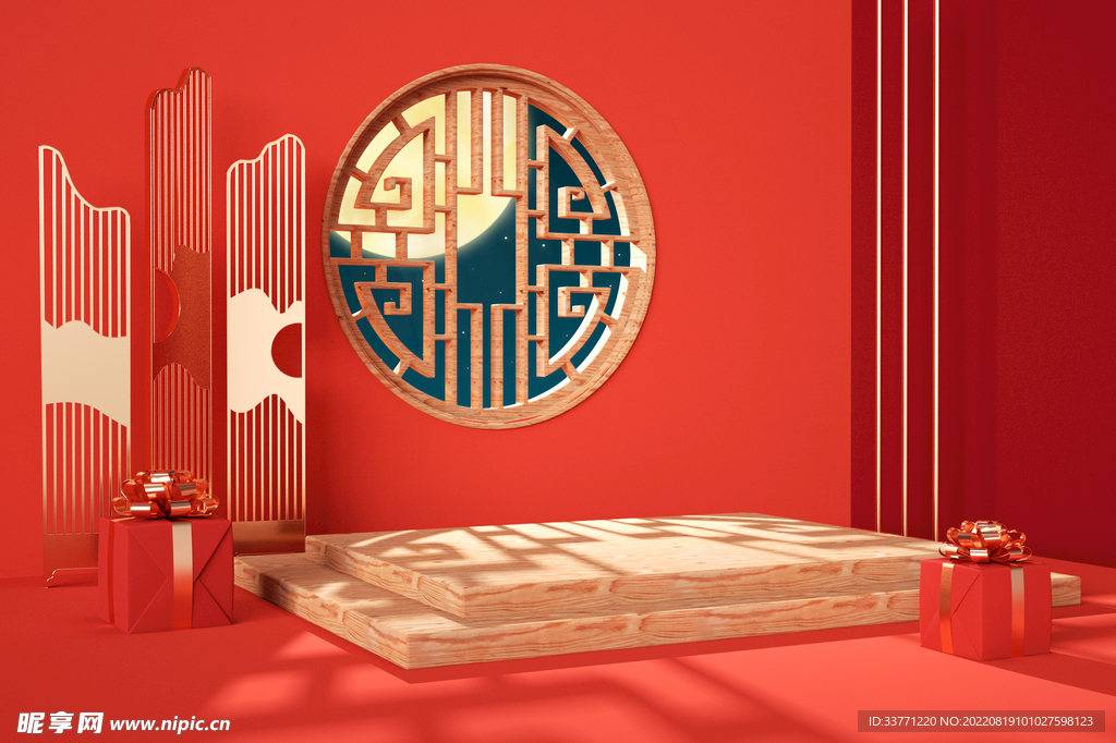 古典传统C4D背景