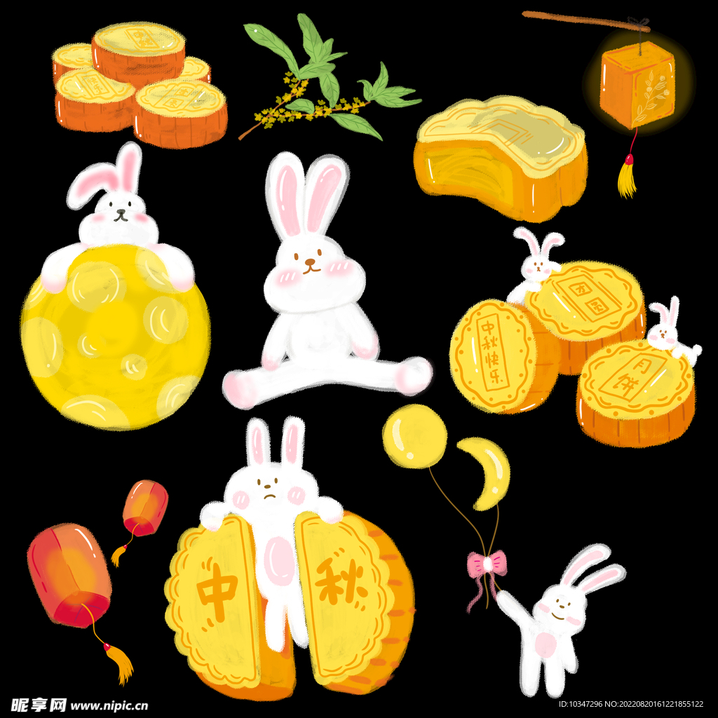 中秋素材  