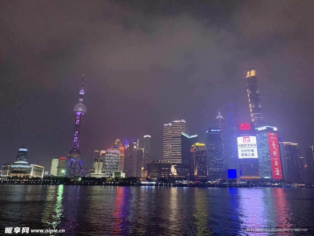 东方明珠夜景