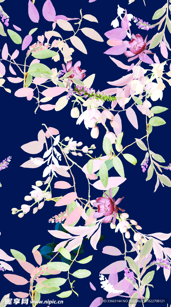 枝叶花
