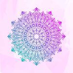 ai矢量渐变色花纹