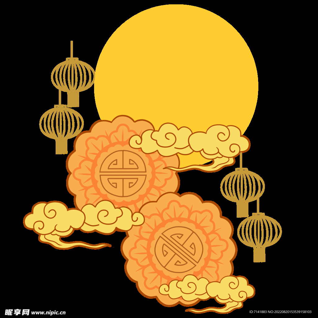 中秋元素