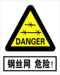 钢丝网 危险