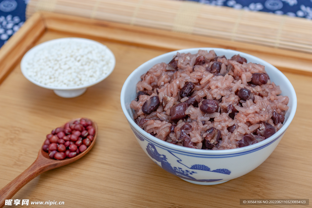 红豆粥美食