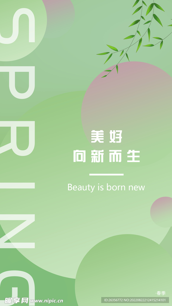 春分节气海报