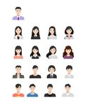 商务风男女人像