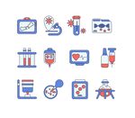 医疗实验图标