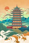 中国风海报          