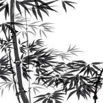 水墨山水画          