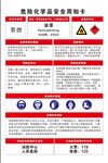 油漆安全告知卡