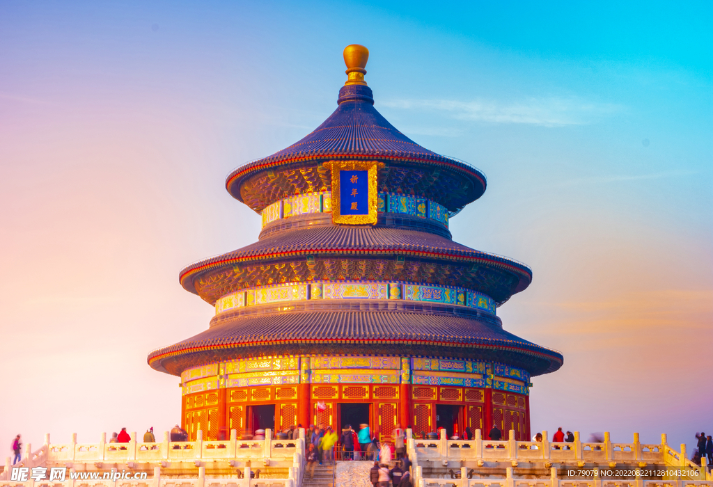 天坛公园的风景北京旅游景点