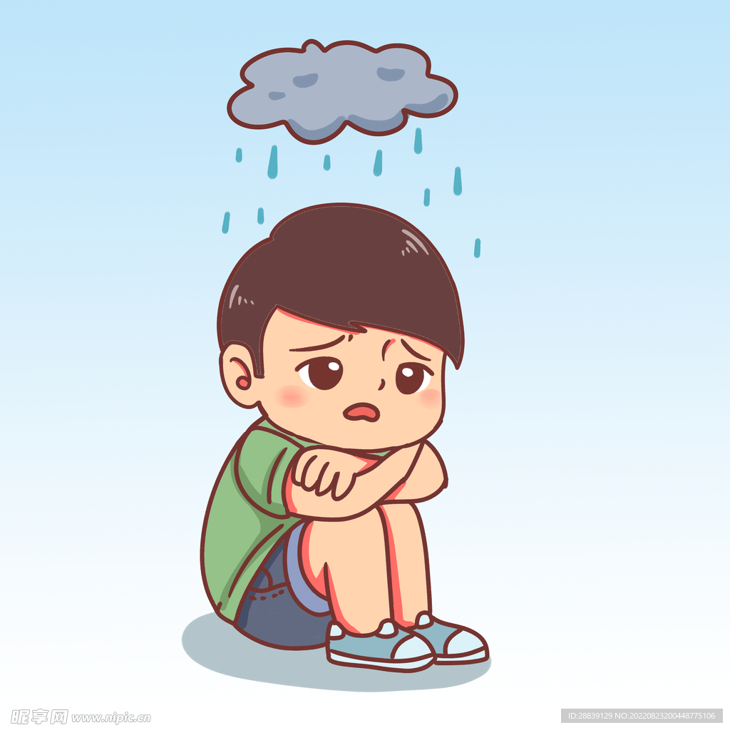  卡通男孩