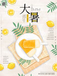 二十四节气大暑海报