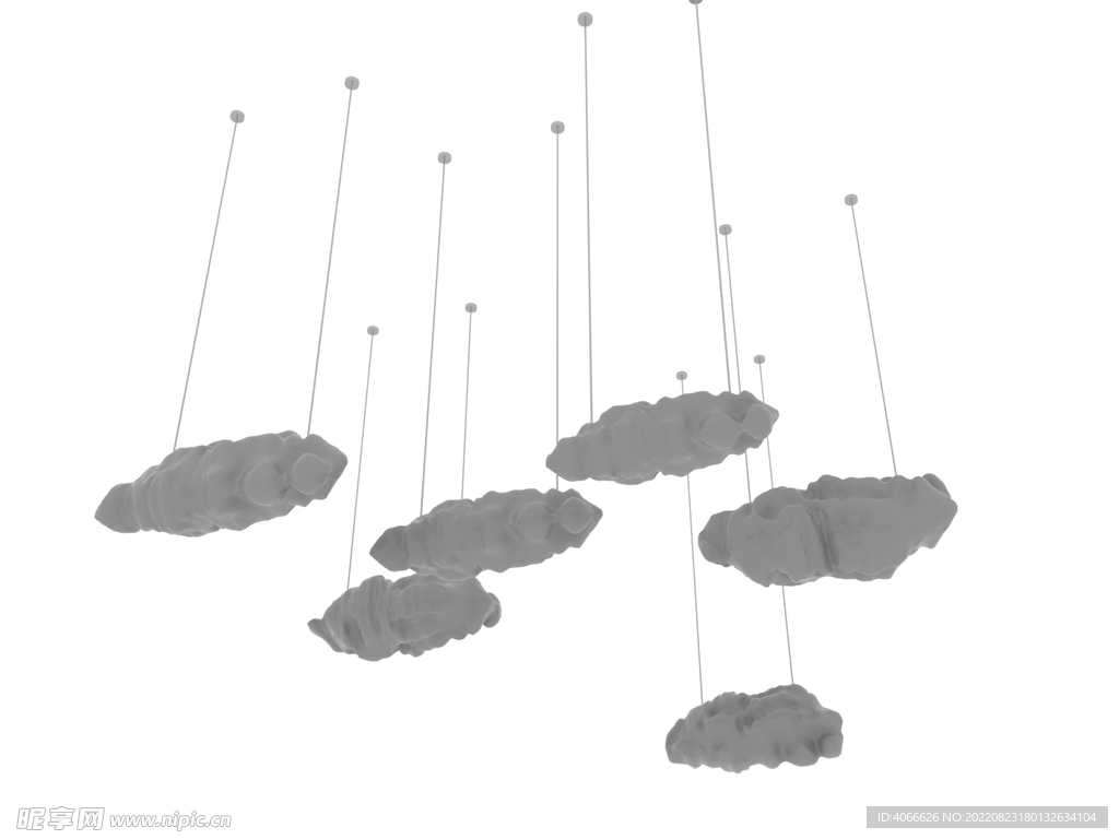 云灯3d模型