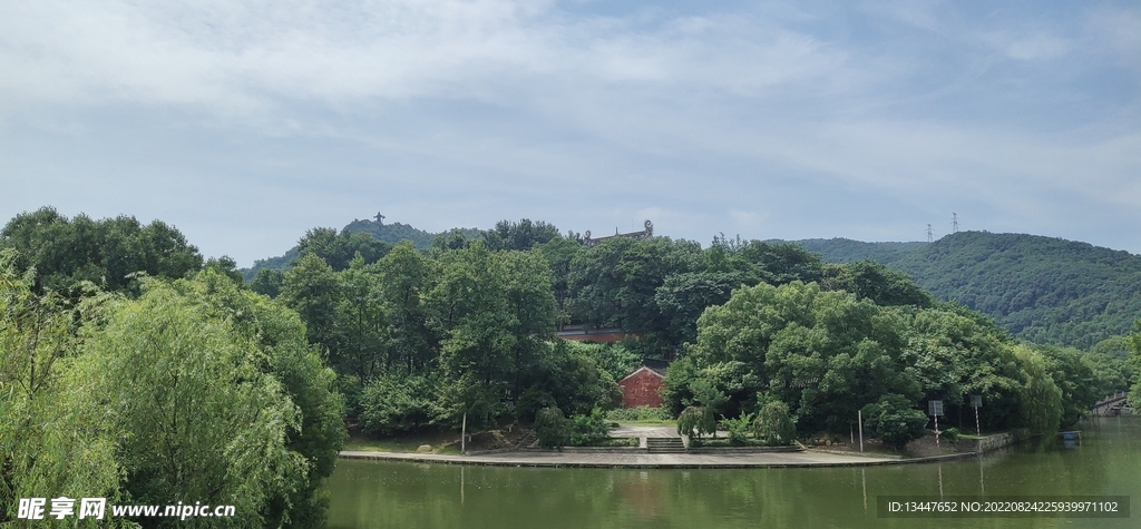夏日山水