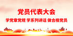 党员代表大会