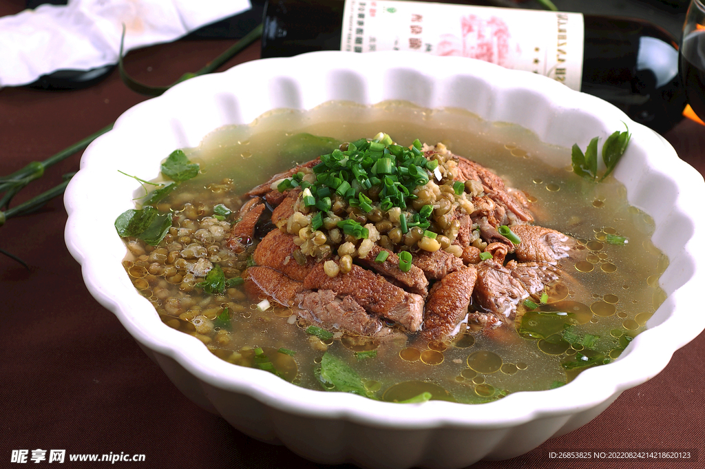 豆沙海带老鸭汤