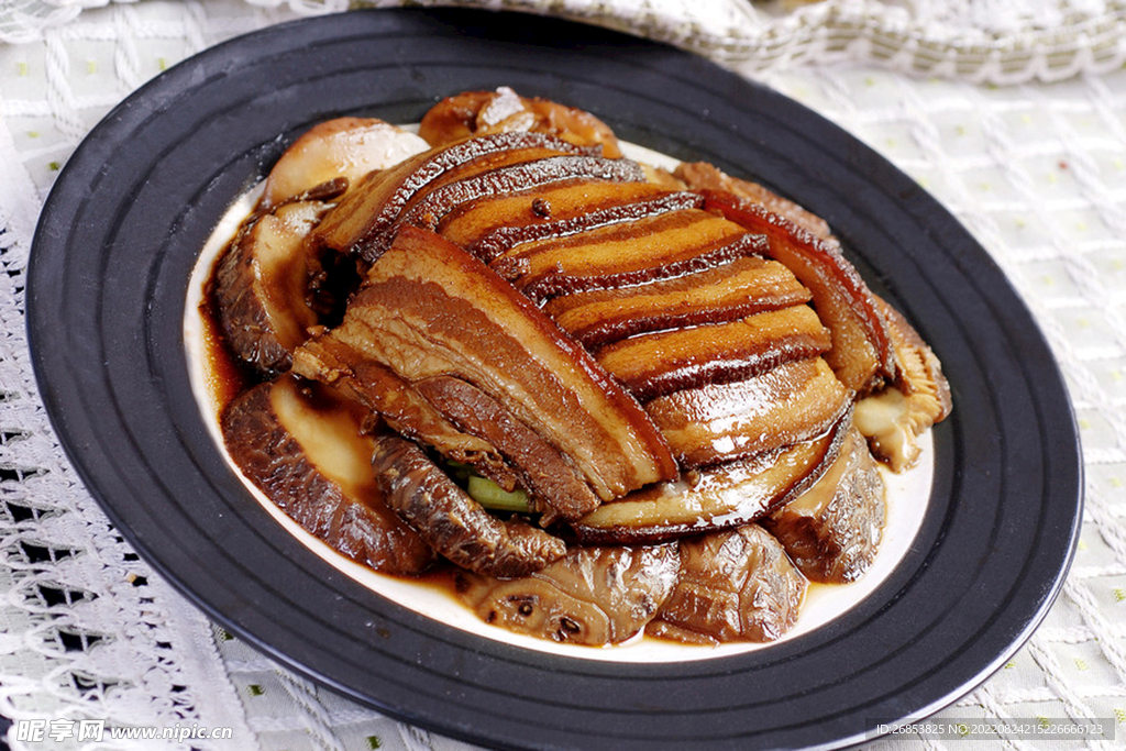 香菇扣肉