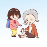 老人摔伤骨折 