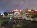 城市的夜景