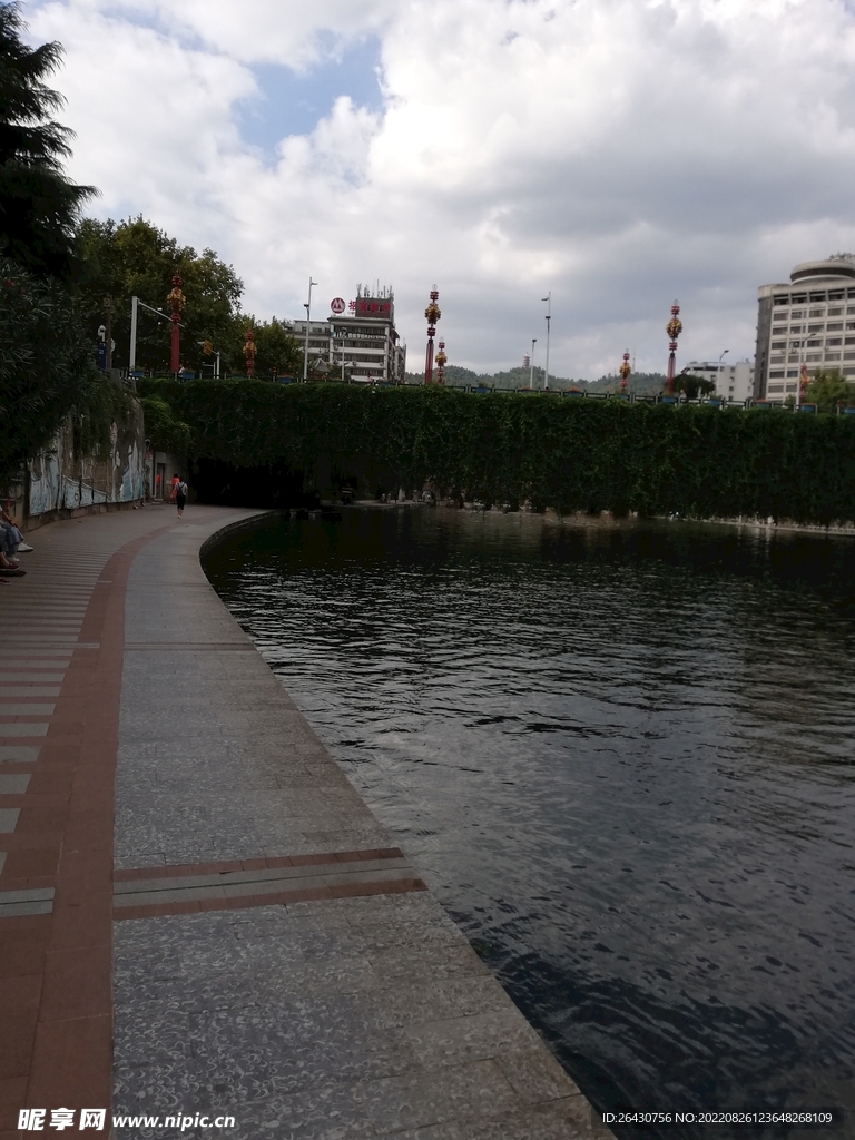 遵义湘江河风景