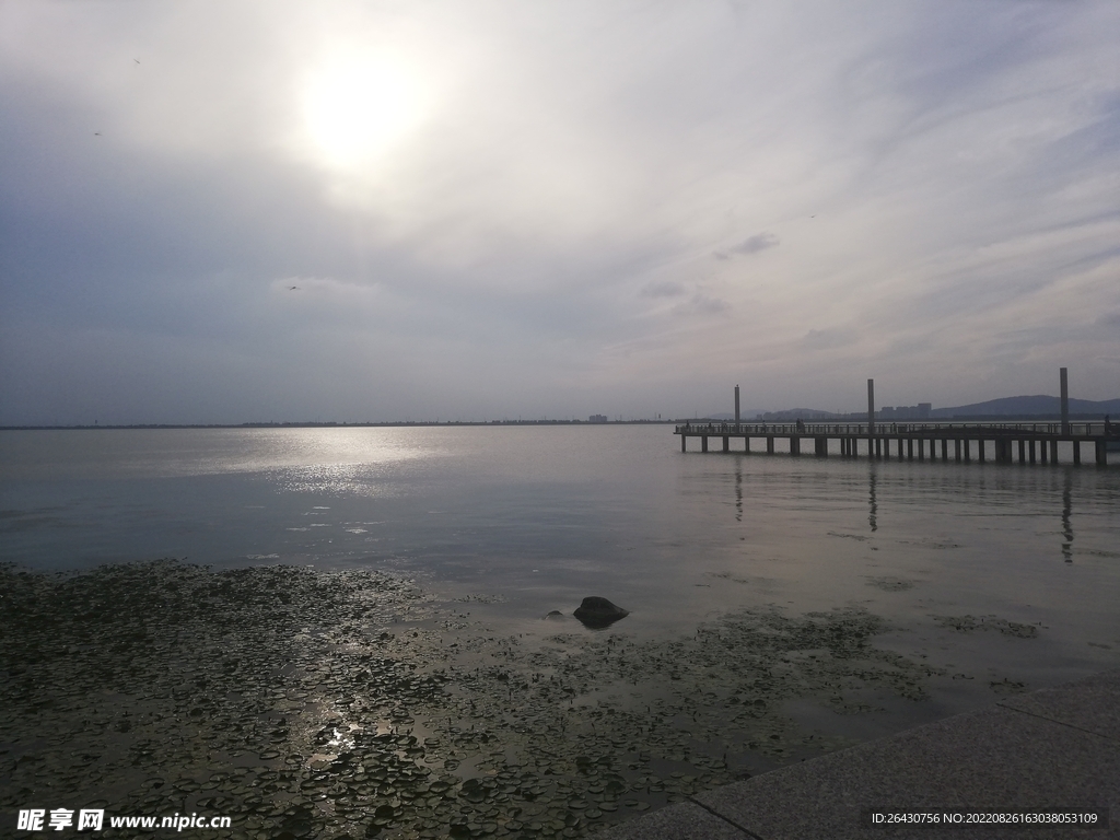 苏州湾观光大堤风景