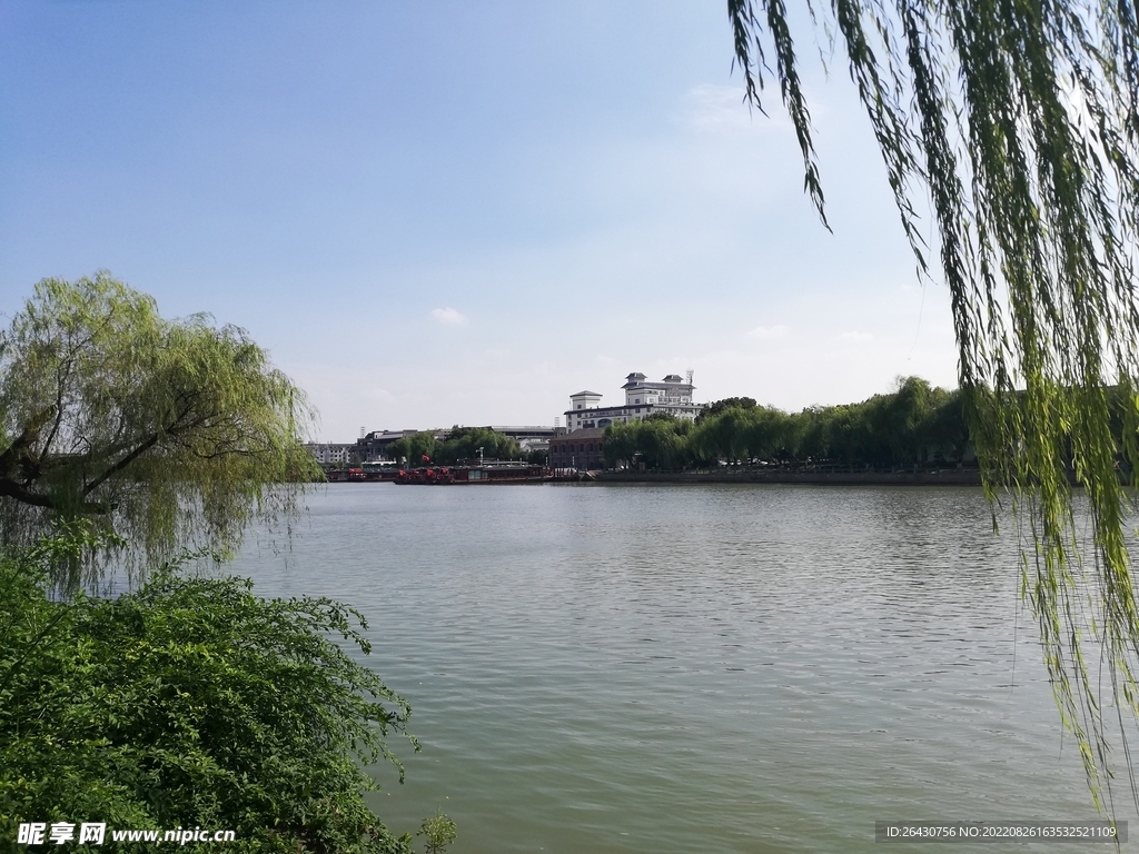 苏州护城河风光