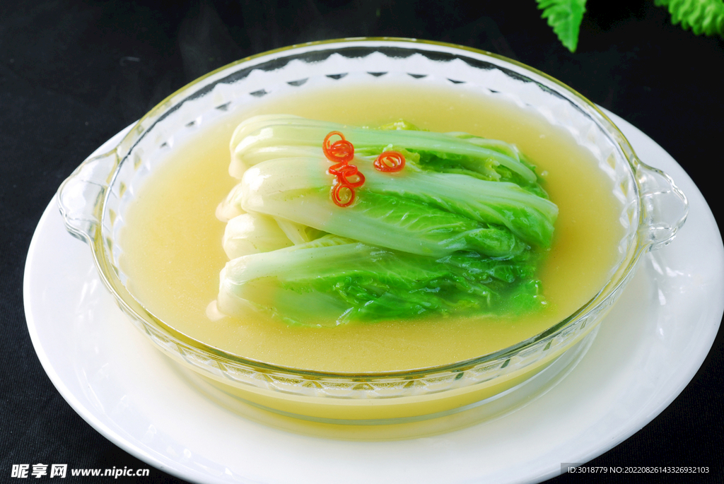 鸡汁娃娃菜