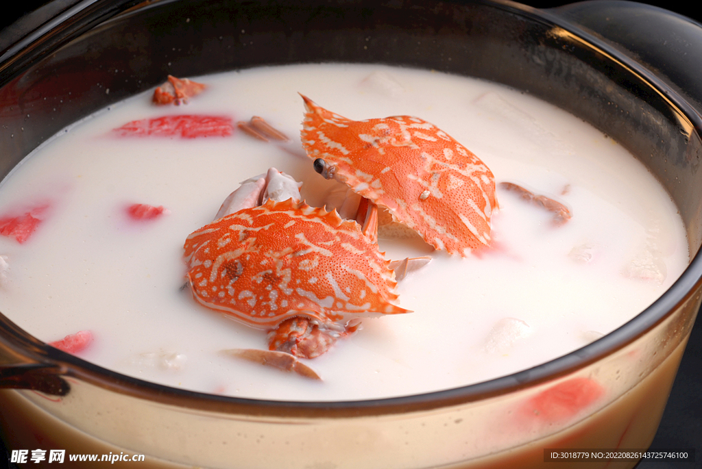 豆腐兰花蟹