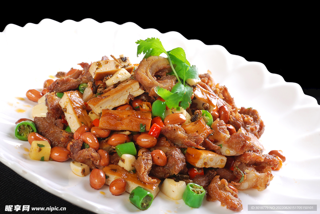 五香插骨肉