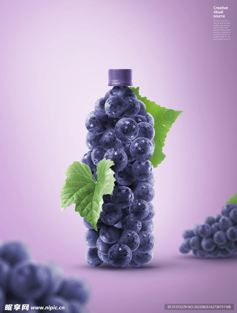 创意合成水果图片