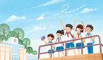  开学季开学啦图片