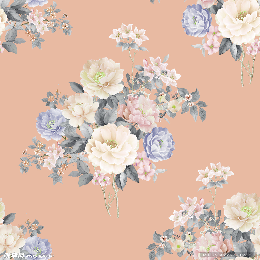 手绘花