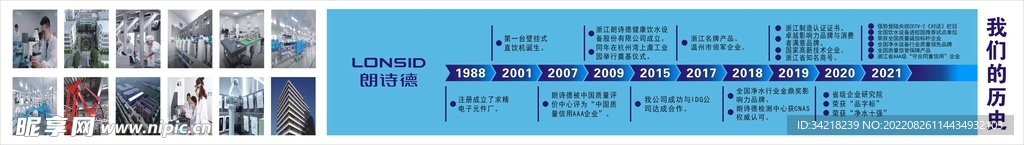 朗诗德我们的历史