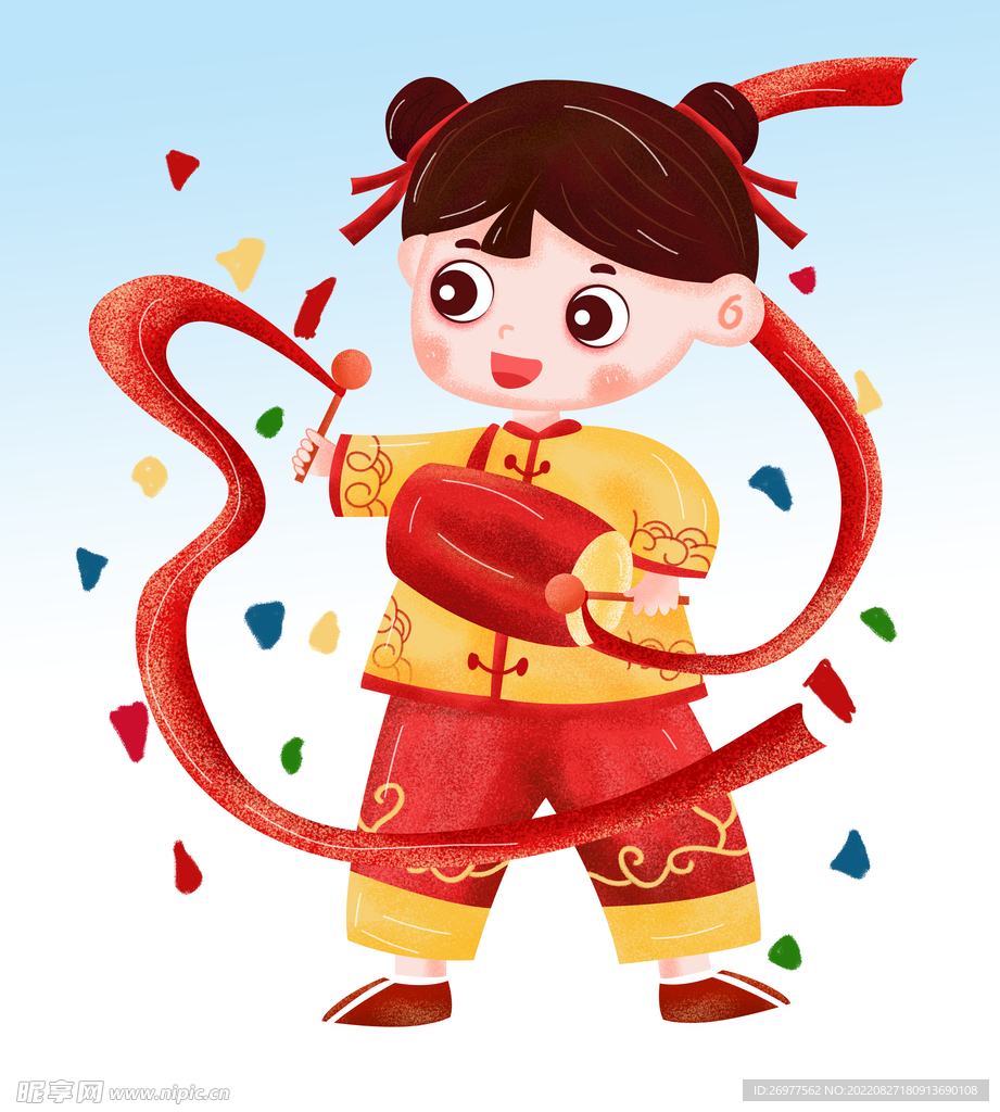  卡通孩子