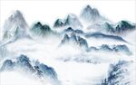 水墨山水画