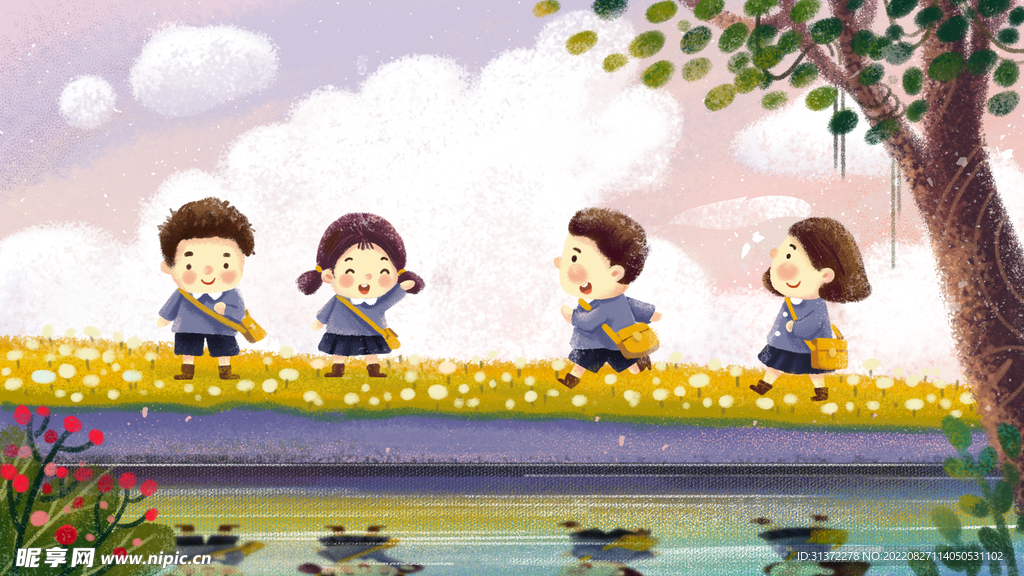 开学季开学啦图片