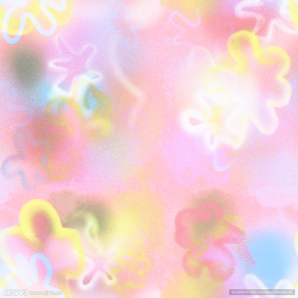 粉色彩噪点渐变