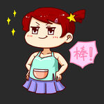  女孩表情包