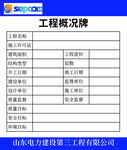 工程概况牌