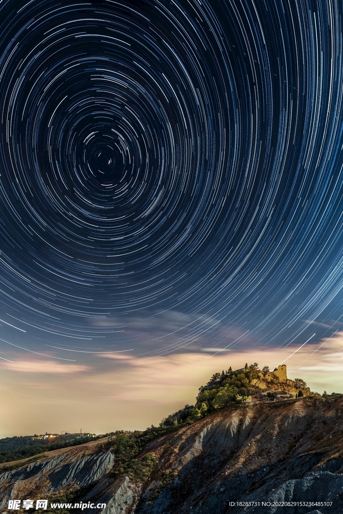 流星雨的天空