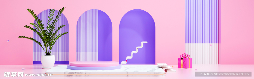 c4d海报背景