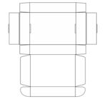 包装盒刀模图片 飞机盒盒型