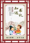 传统美德中式展板